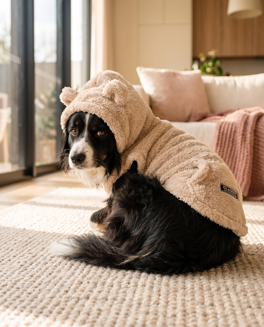 The Teddy Hoodie in Oat